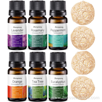 wholesale private label aromatherapy organic essential oil set